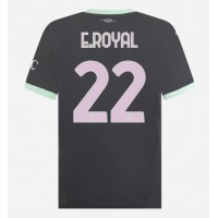 Camisa de time de futebol AC Milan Emerson Royal #22 Replicas 3º Equipamento 2024-25 Manga Curta